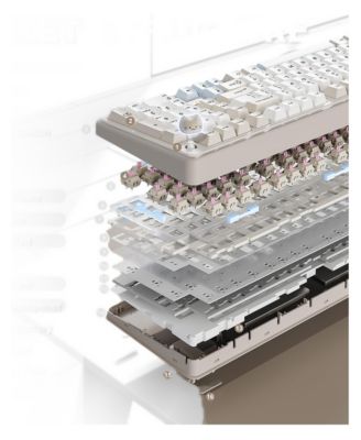 B98 PRO Wireless Mechanical Candy Linear Keyboard Compatible with QMK/VIA