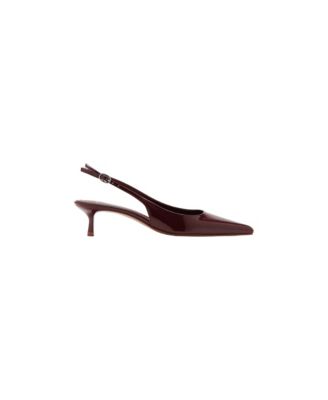Women's Kitten-Heel Patent Leather Shoes