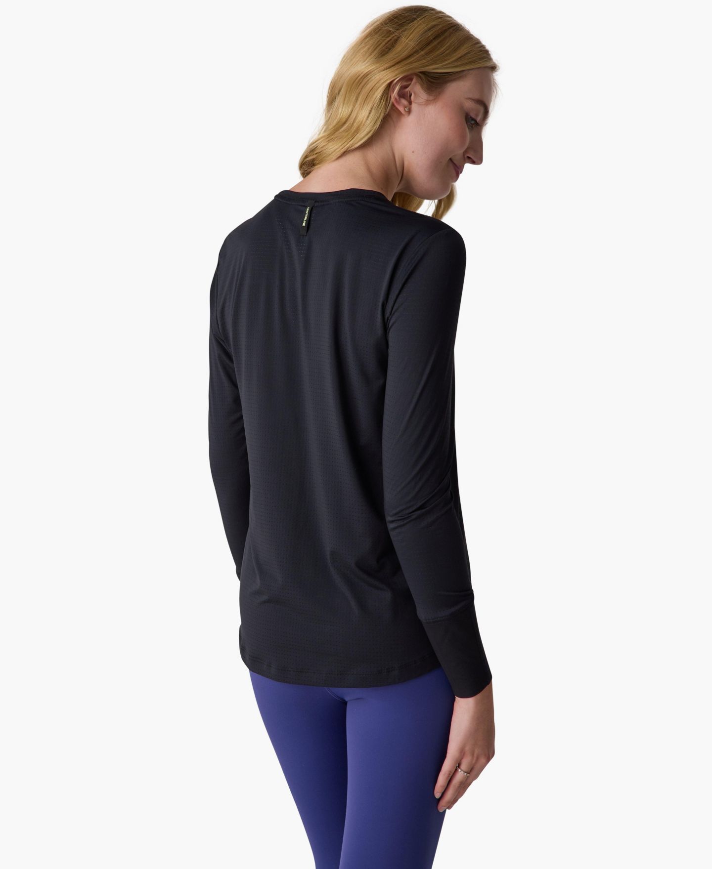 Женский топ Centerline Athletics AirLite Long Sleeve, цвет: Чёрный — фото 3