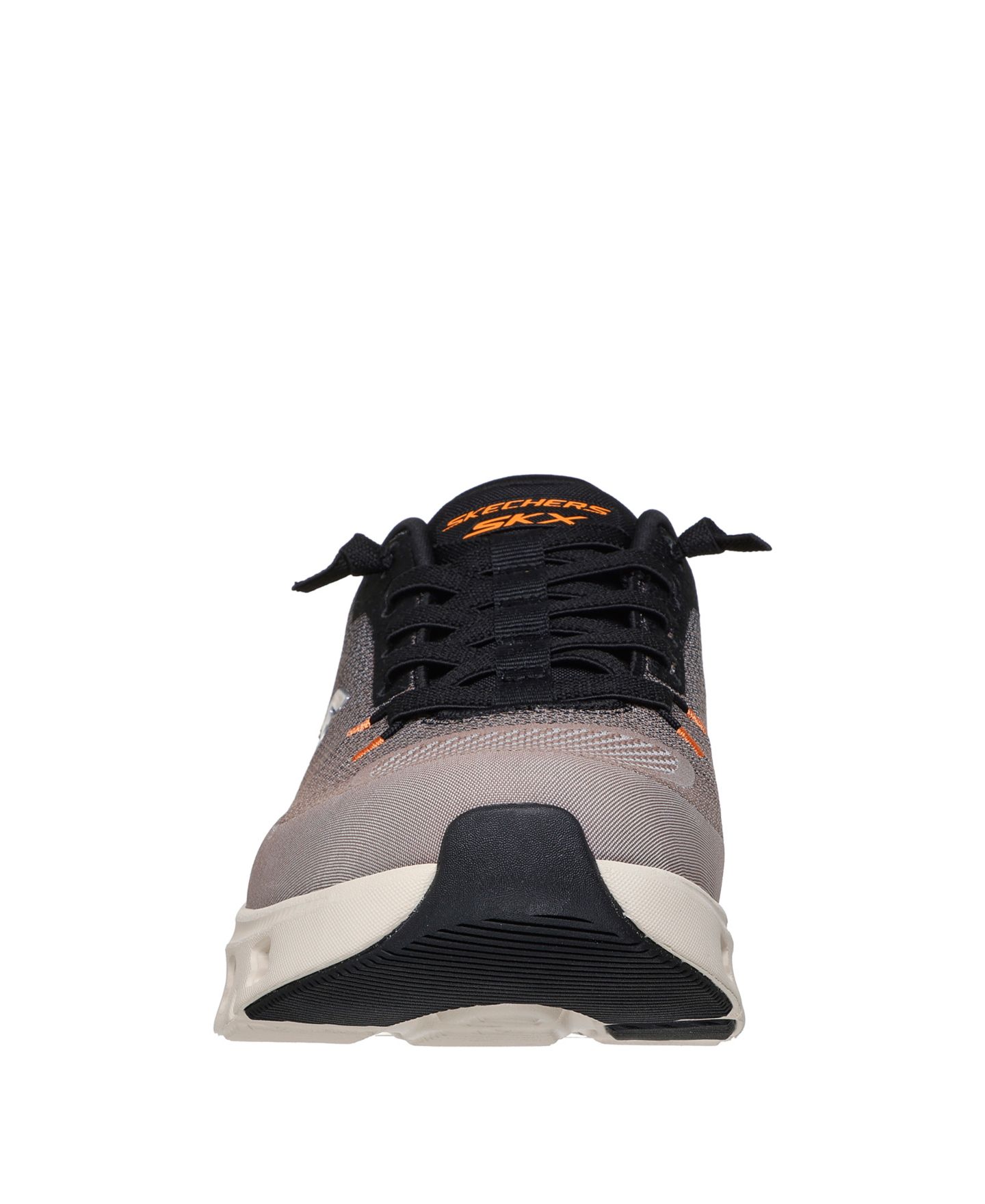 Мужские кроссовки Skechers Slip-ins: Arch Fit Glide-Step Pro Running, цвет: Серо-коричневый / Чёрный — фото 7
