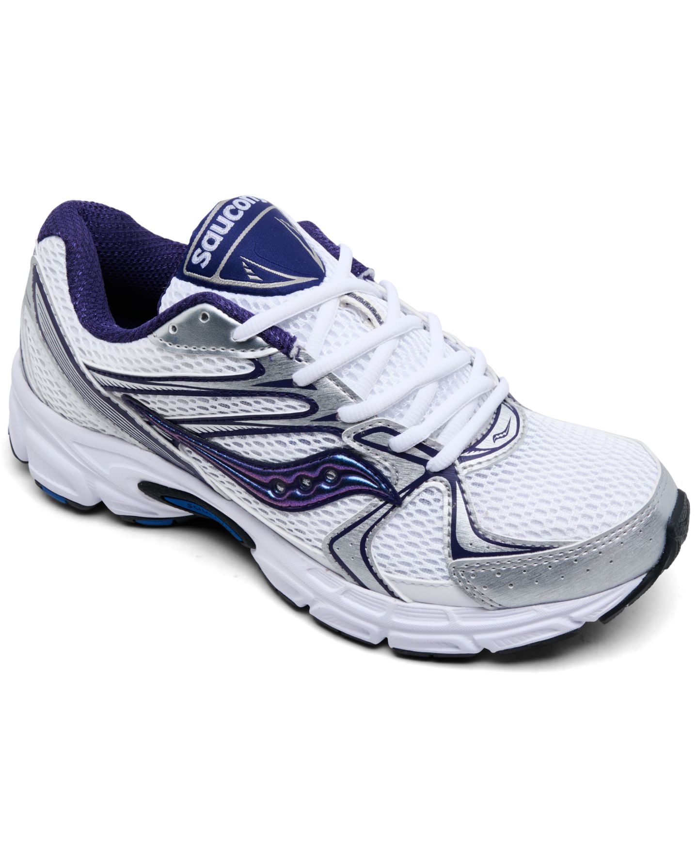 Женские кроссовки Saucony Ride Millennium Casual, цвет: Серебристый — фото 1