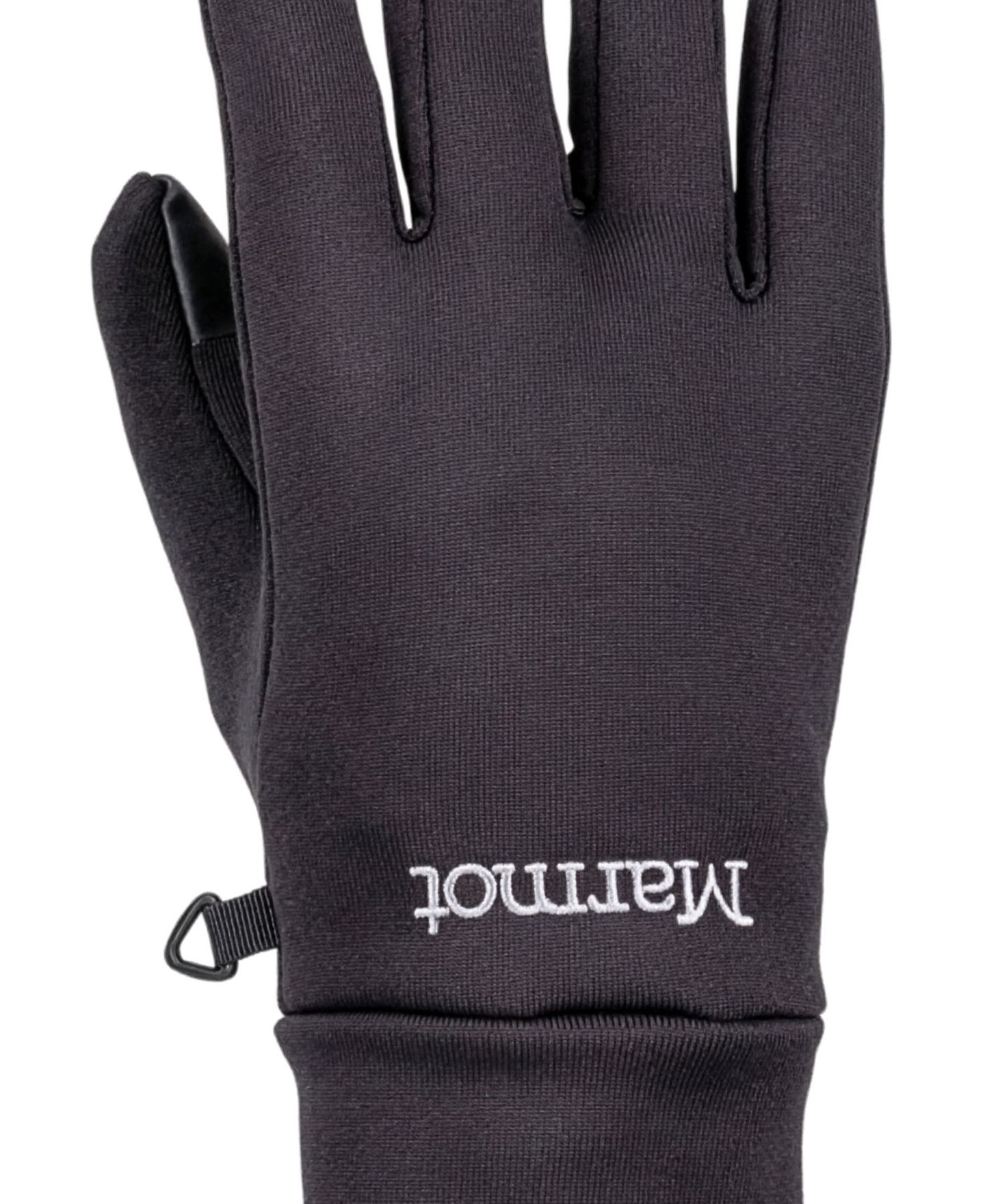 Мужские перчатки Marmot Power Stretch Connect Touchscreen-Compatible Winter, цвет: Чёрный — фото 2
