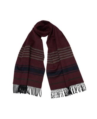 Geneva Wool-Blend Striped Scarf