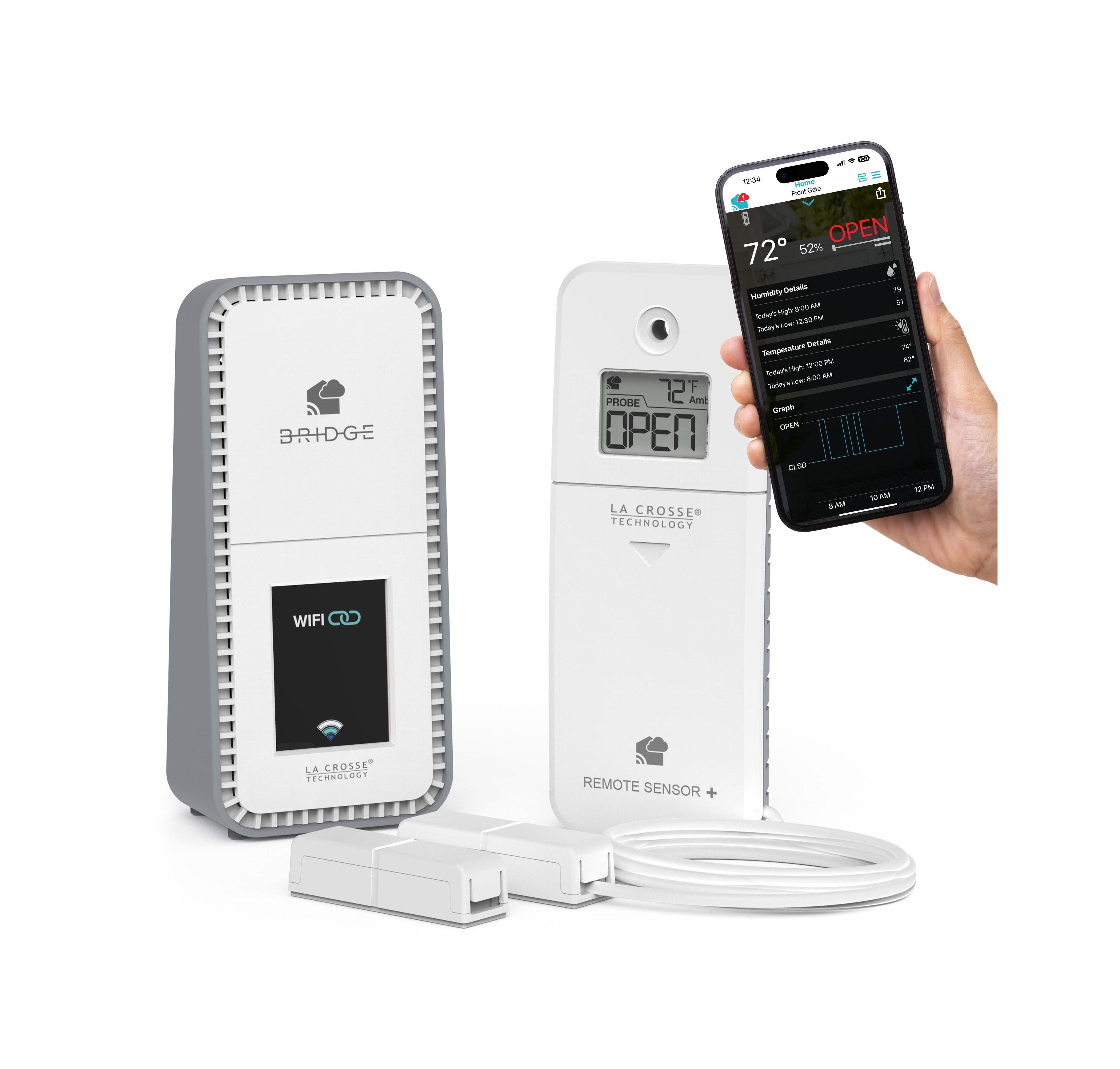 La Crosse Technology Contact King Wi-Fi Alert and Monitoring System