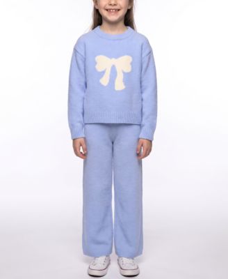 Girls' 7-16 Teddy Wide-Leg Pants