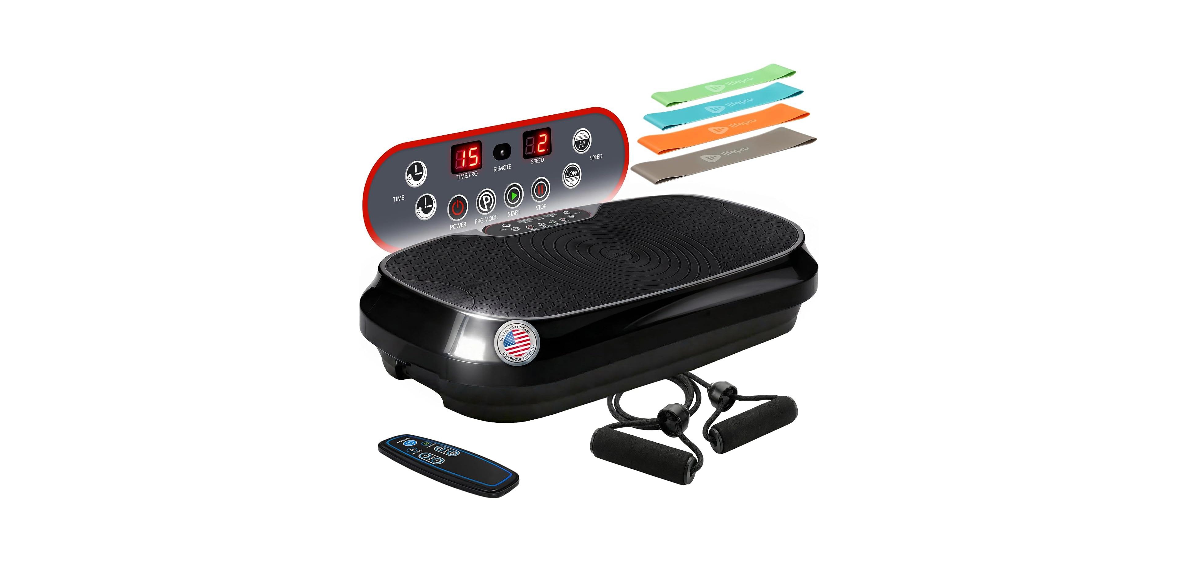 LifePro Waver Mini Vibration Plate – Whole Body Machine for Weight Loss, Toning & Wellness