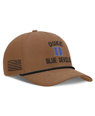 Men's Brown Duke Blue Devils 2026 Appreciation Rope Rise Adjustable Hat