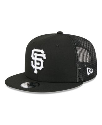 Men's Black San Francisco Giants 9FIFTY Adjustable Trucker Hat