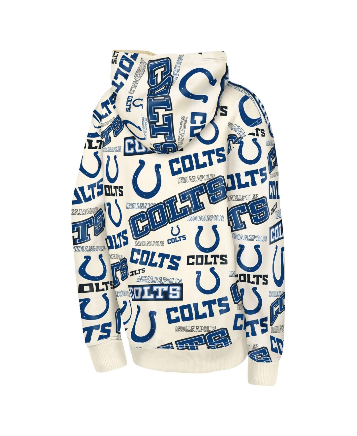 Детское худи Outerstuff Cream Indianapolis Colts Shake Bake — фото 3