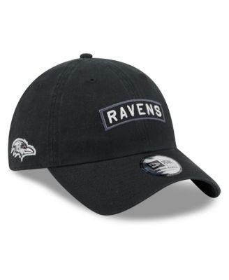 Men's Black Baltimore Ravens 2026 Salute To Service Casual Classic Adjustable Hat