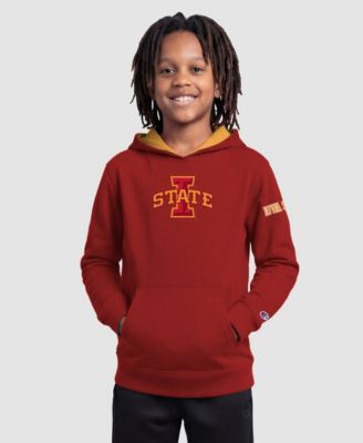 Big Boys' and Girls' Cardinal Iowa State Cyclones Fleece Hoodie