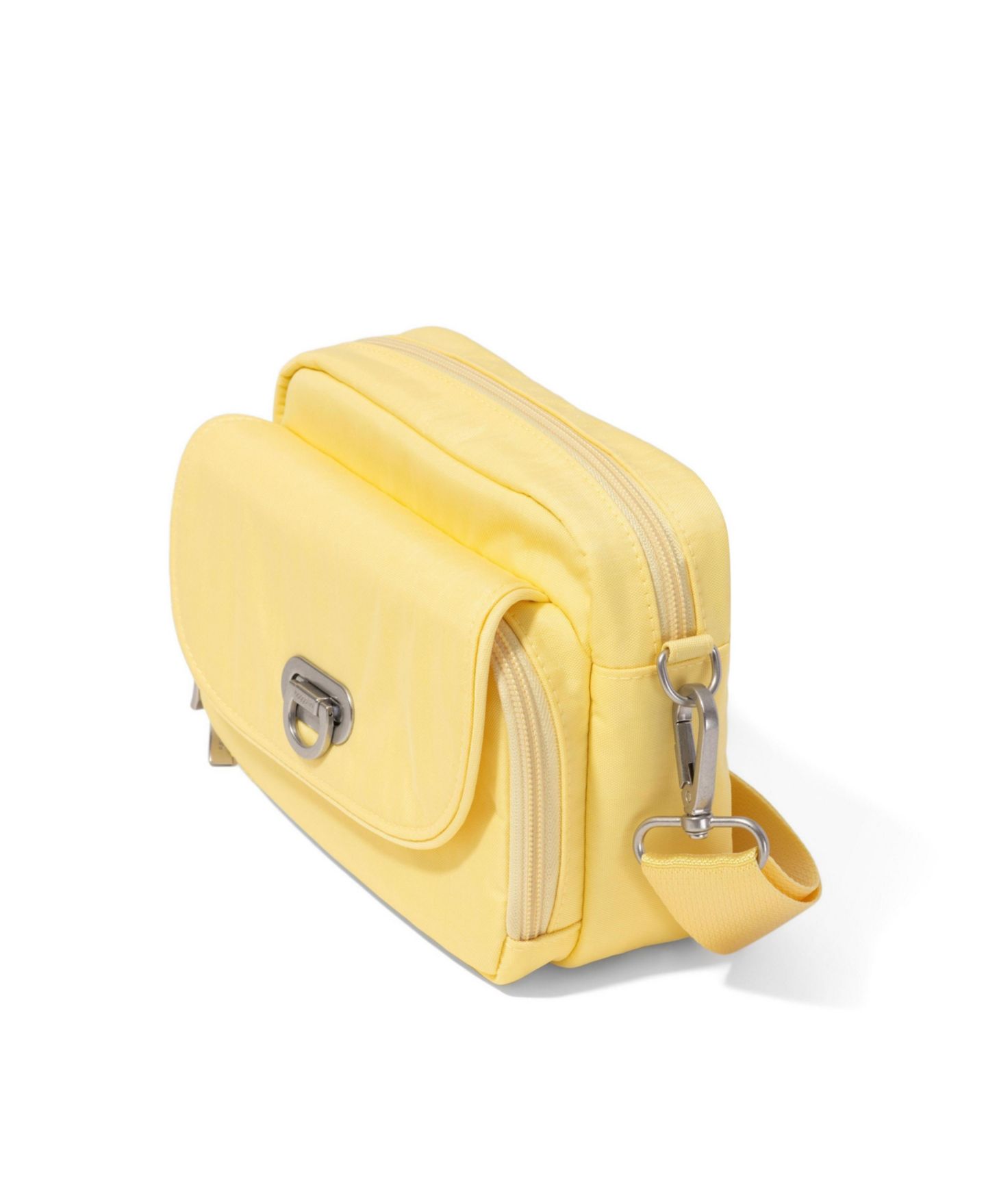 Женская сумка Baggallini Coastal Flip Lock Camera Bag Crossbody, цвет: Сливочный жёлтый — фото 2