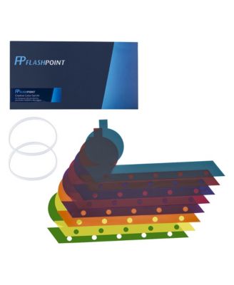 Creative Color Heat-Resistant Polycarbonate Gel Kit for Flashpoint XPLOR300 Pro and Godox AD300 Pro