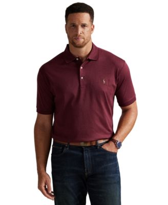 Men's Big & Tall Classic-Fit Soft Cotton Polo Shirt