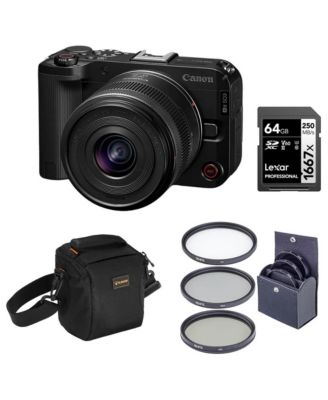EOS R50 V 4K Interchangeable Lens Mirrorless Camera with RF-S 14-30mm Lens Kit