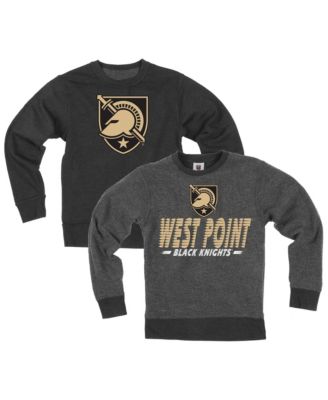 Big Boys' and Girls' Black Army Reversible Sweatshirt