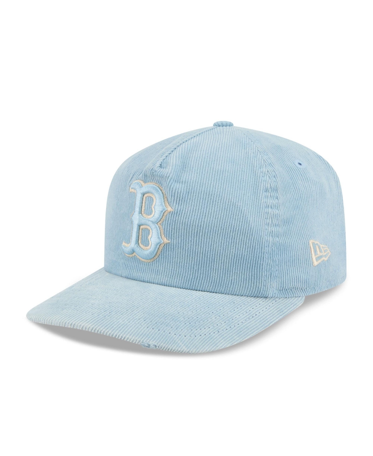 New Era Men's Light Blue Boston Red Sox Corduroy 19TWENTY Adjustable Hat - Light Blue