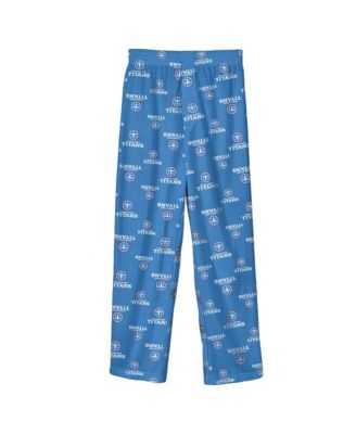 Big Boys' and Girls' Light Blue Tennessee Titans Printed Pajama Pants
