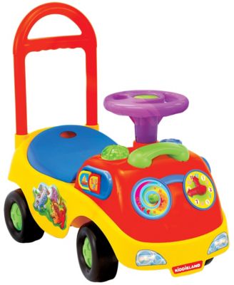 My First Funtime Puppy and Kitten Lights and Sounds Ride-On, Ages 12-36 Months