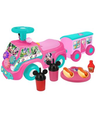 Lights 'N' Sounds Minnie Ride-On Camper and Trailer, Ages 12-36 Months