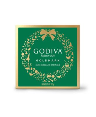 Holiday Goldmark Dark Chocolate Gift Box, 9 Pieces
