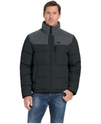 Men's Color-Block Insulated Puffer Jacket