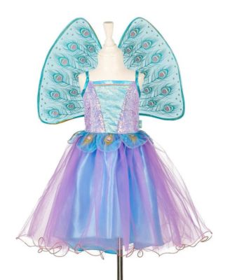 Kids' 3-4 Tamara Sequin-Embellished Layered Tulle Fairy Dress and Wings, 2-Piece Set