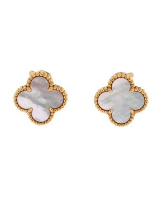 Pre-Owned Van Cleef and Arpels Vintage Alhambra Earrings