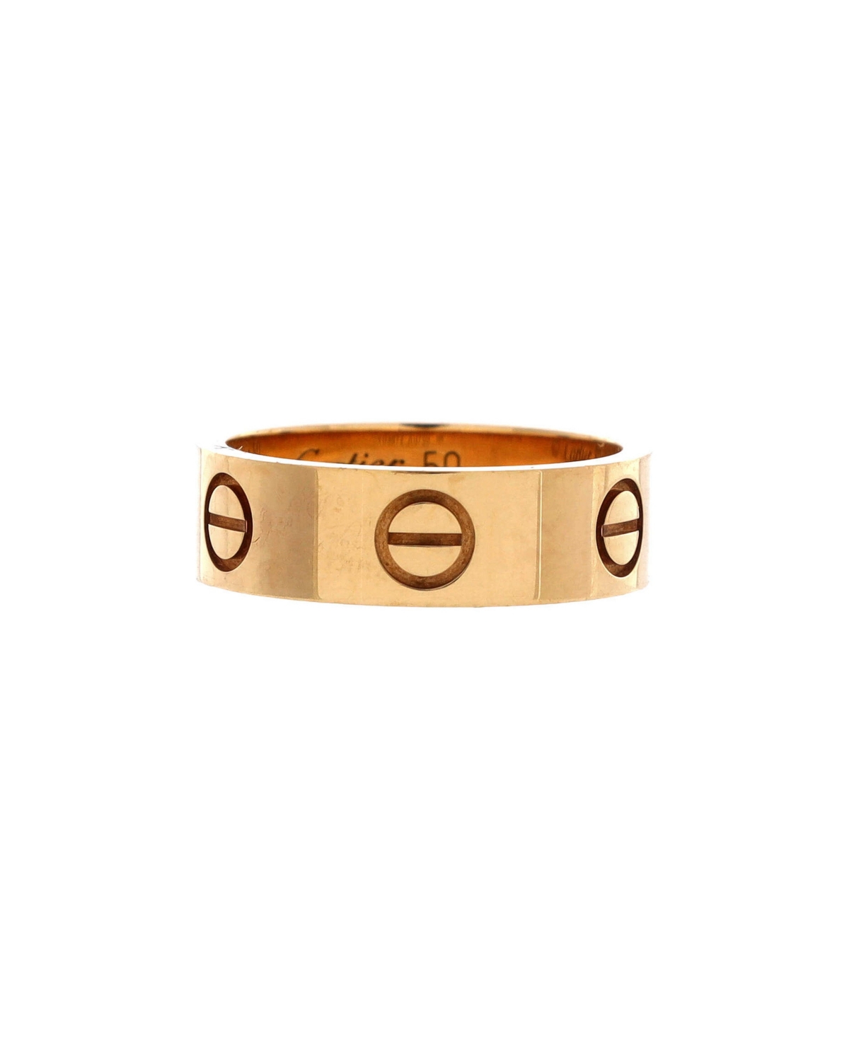 Pre-Owned Cartier Love Band Ring - 18k yellow gold