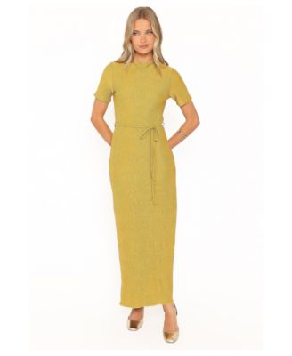Women's Samantha Plisse Maxi Dress