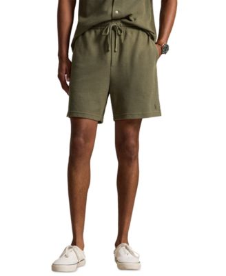 Polo Ralph Lauren - Men's Textured Pointelle Shorts, 6" Inseam Cruise Olive