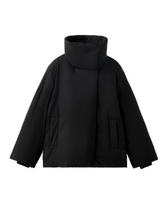 Women's Funnel Neck Padded Anorak Coat
