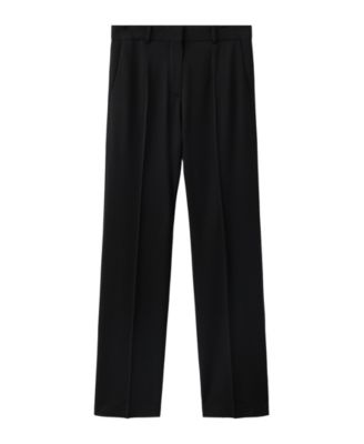 Women's Pressed Crease Straight-Leg Pants