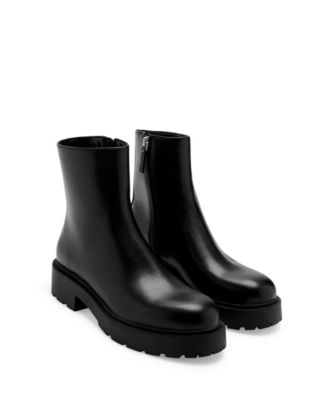Women's Faux Leather Ankle Boots