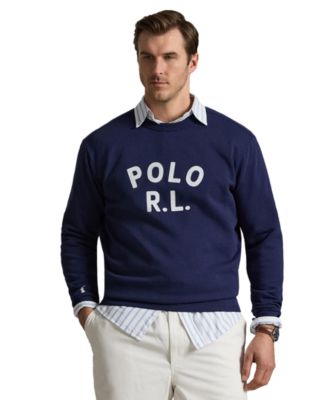 Polo Ralph Lauren - Men's Big & Tall Logo Fleece Sweatshirt Newport Navy