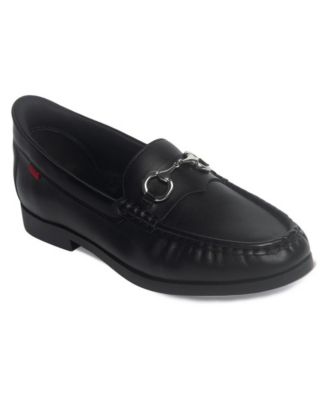 Women's Davis Road Hands-Free Technology Round-Toe Buckle Faux Leather Loafers