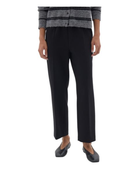 Женские брюки Hush Sutton Pull-On Slim Ankle-Length, цвет: Чёрный