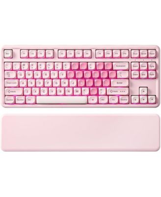 B87 Wireless Mechanical Keyboard with RGB Backlight for PC, Mac, Linux, iOS, Android