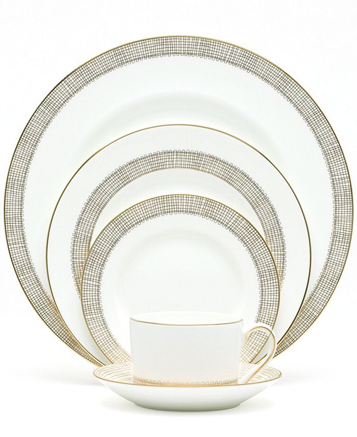 Vera Wang Wedgwood - Gilded Weave Gold 5-Piece Place Setting