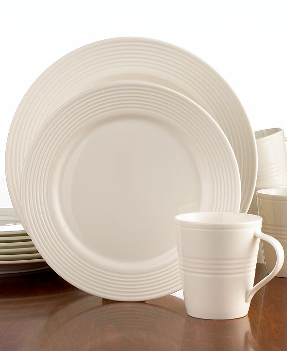 Lenox Dinnerware, Tin Can Alley Seven Degree 12 Piece Set, Service for