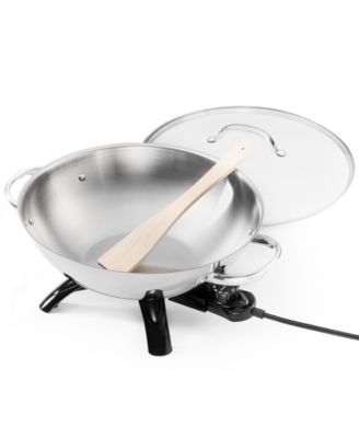 Stainless Steel Electric Wok