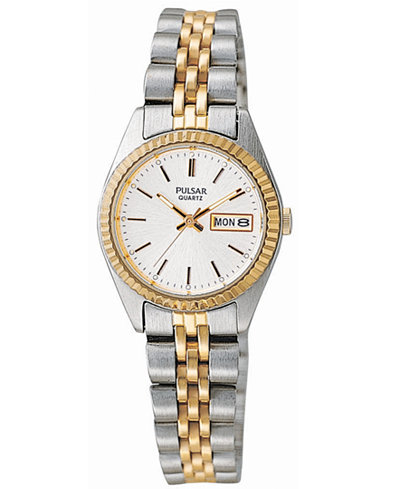 Pulsar Watch, Women's Stainless Steel Bracelet PXX006