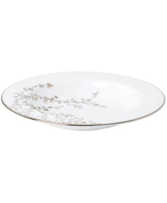 kate spade new york Gardner Street Platinum Rim Soup Bowl & Reviews - Fine  China - Macy's