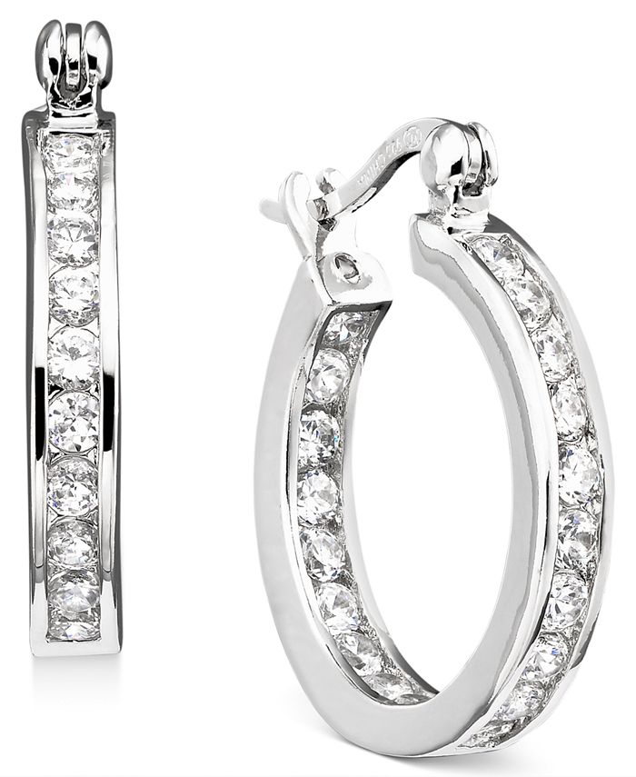 Giani Bernini 3-Pc. Set Cubic Zirconia Stud & Hoop Earrings in 18k  Gold-Plated Sterling Silver, Created for Macy's