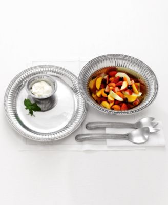 Wilton Armetale Flutes and Pearls Serveware Collection