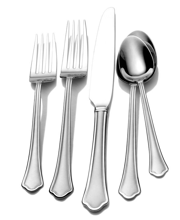 International Silver Stainless Steel 51-Pc. Capri Frost Finish, Service for 8, Created for Macy's 