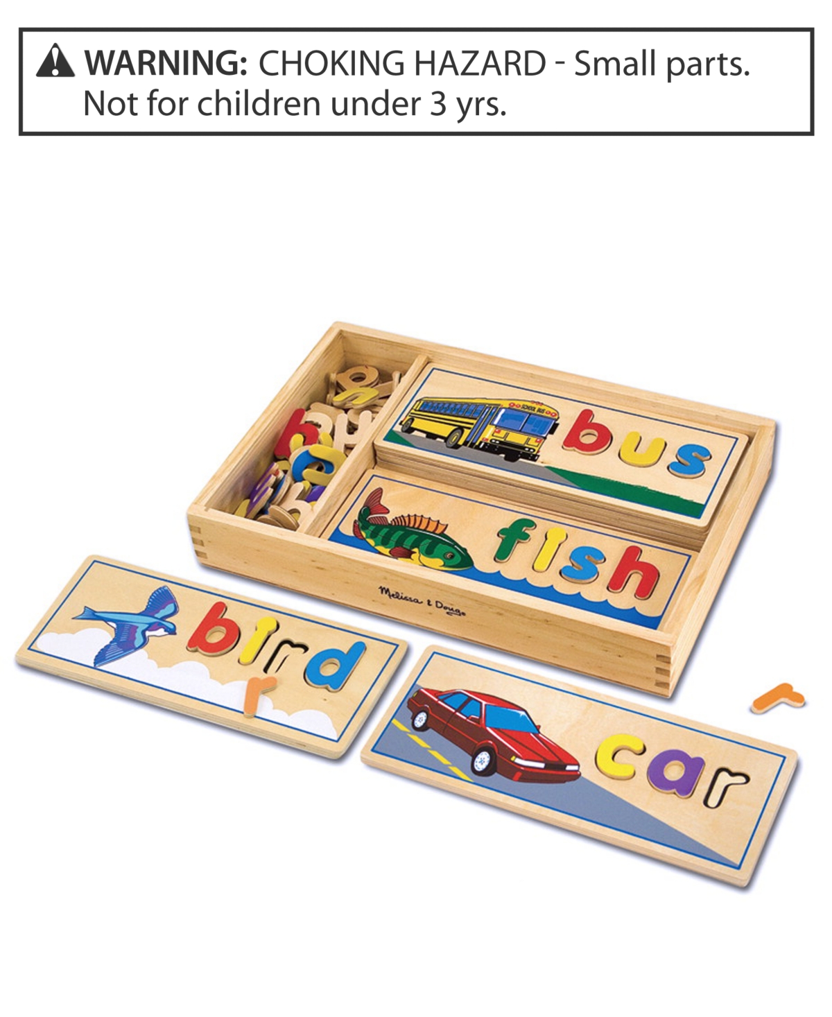 Melissa & Doug Toy, See And Spell In Multi