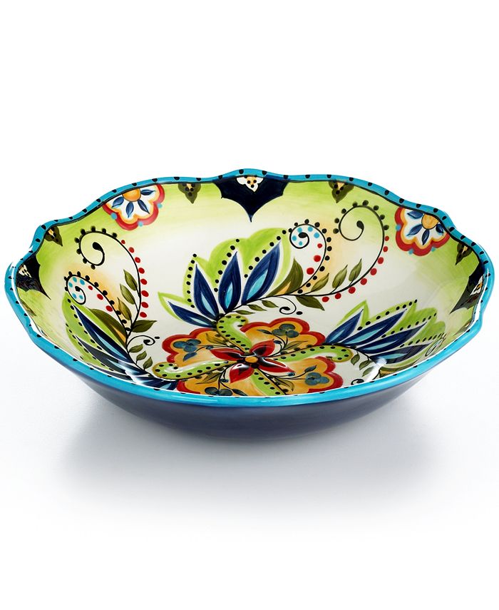 Espana Bocca Scalloped Serving Bowl Macy s