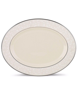 Lenox Pearl Innocence Medium Oval Platter