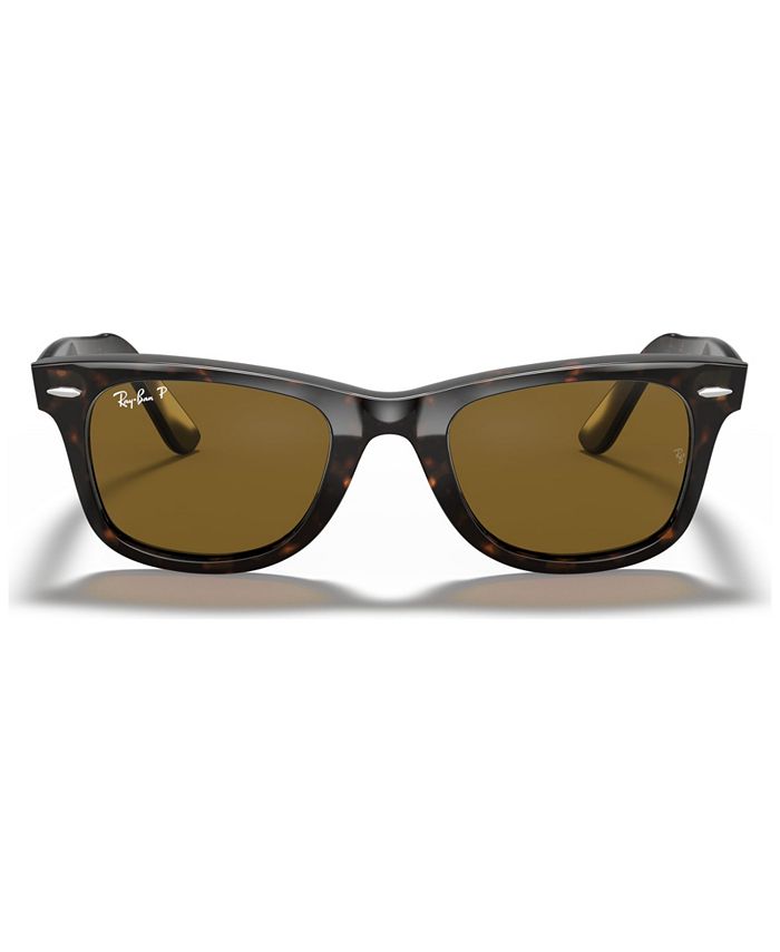 Ray-Ban Polarized Sunglasses , RB2140 ORIGINAL WAYFARER & Reviews -  Sunglasses by Sunglass Hut - Handbags & Accessories - Macy's